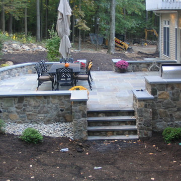 Long Valley New Jersey Raised Patio