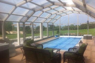 Pool Enclosure opening automaticly
