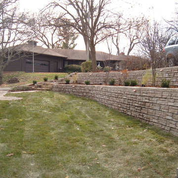 Retaining Walls and Pathways