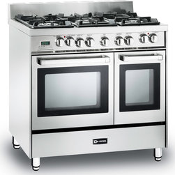 Verona 36" Double Oven Dual Fuel Range - Gas Ranges And Electric Ranges