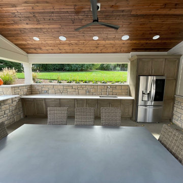 Outdoor kitchen Naturekast -Neutral