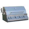 LX Series PFLX33R Stainless Steel Liquid Propane Grill Head With Rotisserie, 33