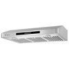 36 In. 500 CFM Ducted Under Cabinet Range Hood With Soft Touch Controls