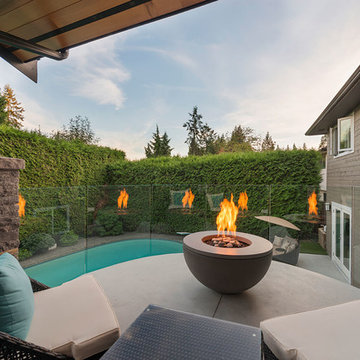 Westcoast Transitional Outdoor Living