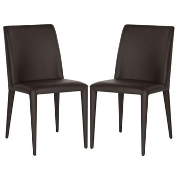 Evelyn 18'' Side Chair, Set of 2, Brown