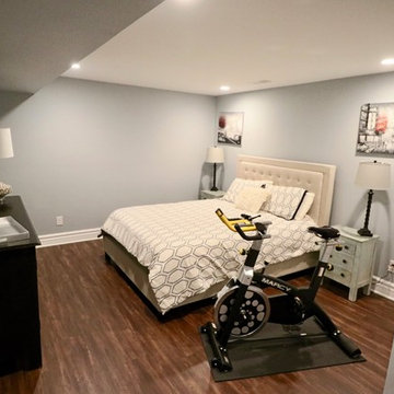 Basement for entertaining