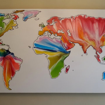 World Map in Progress