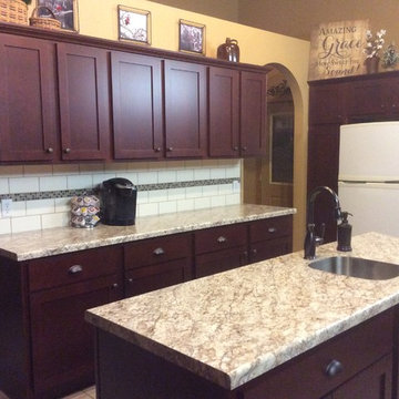 Modern Kitchen Remodel Done in Maple