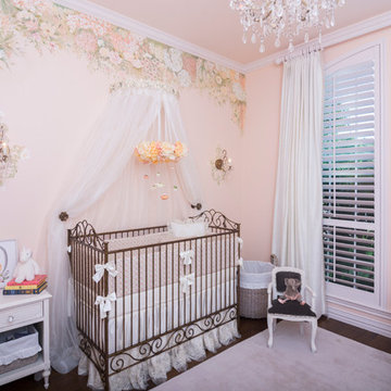 Peachy Roses Baby Room
