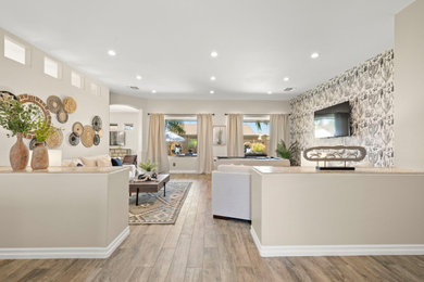 Living room - southwestern living room idea in Phoenix