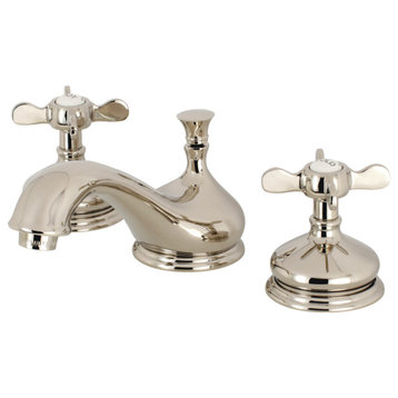 Kingston Brass KS116.BEX Essex 1.2 GPM Widespread Bathroom Faucet - Polished
