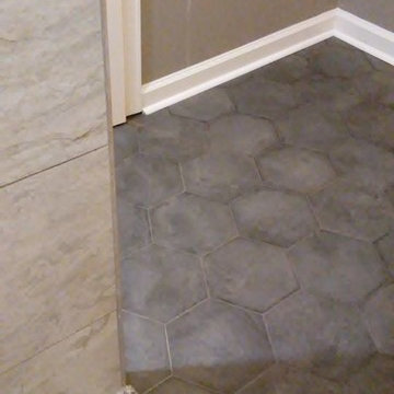 Bathroom Renovation, New shower build-out