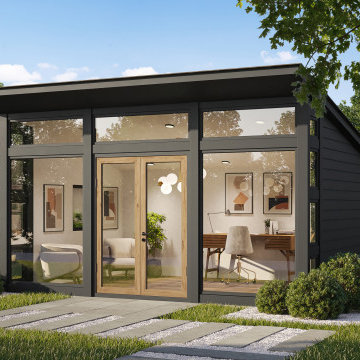 Solar Powered Backyard Office