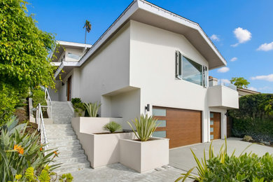 Example of a trendy exterior home design in San Diego