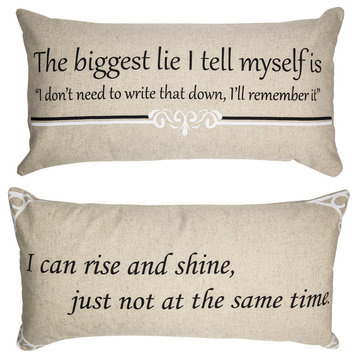 Rise and Shine Reversible Pillow Cover