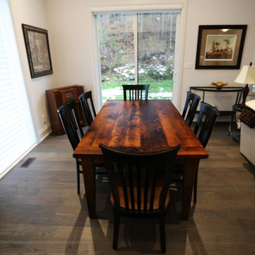 Reclaimed Wood Harvest Tables