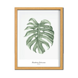 Image sous verre MONSTERA LEAF - Wall Decor