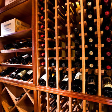 Case Design Mahogany Wine Cellar