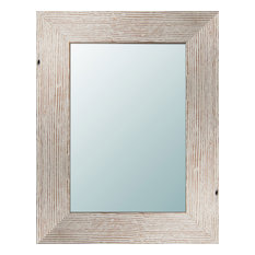50 Most Por Beach Style Mirrors For 2018 Houzz Ptm Images Light Wood Mirror Bathroom Mirrors