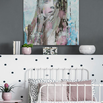 "Mind Blowing Beauty" Painting Print on Wrapped Canvas