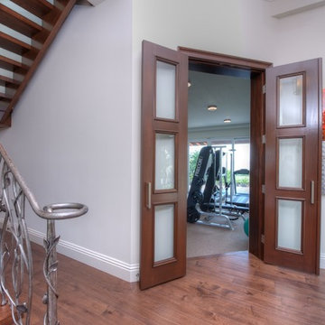 Exercise Room & Custom Staircase