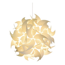Akari Lanterns Medium Hooks Hanging Pendant Lamp - Pendant Lighting