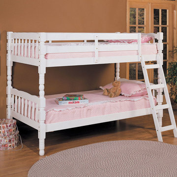 Homestead Twin over Twin Bunk Bed | White