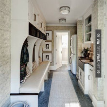 mudroom, laundry, pantry combo
