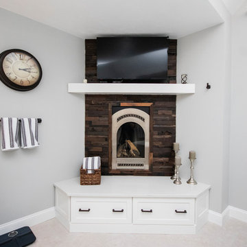 Rustic Elegance Master Bathroom Suite