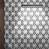 8"x8" Azemour Handmade Cement Tile, Black/White, Set of 12