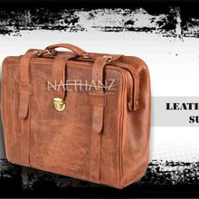 Leather Suitcase Bags