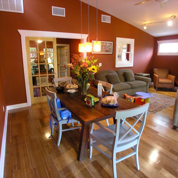 Contemporary Family Room Addition
