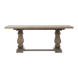 Aldridge Antique Gray Dining Table - Dining Tables