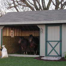 horse sheds