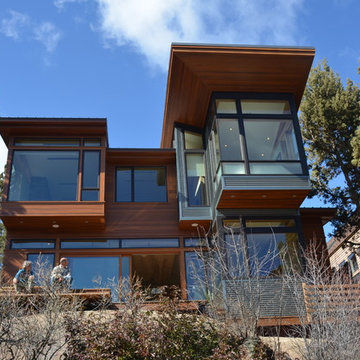 Deschutes House Under Construction