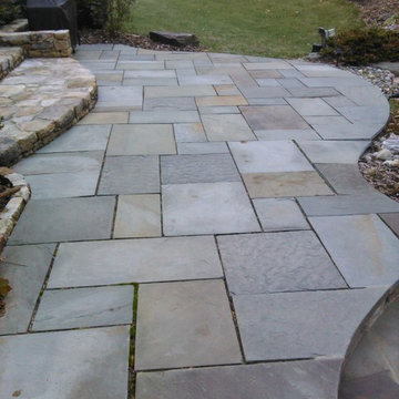 flagstone patio