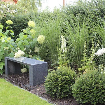 Neuanlage moderner Privatgarten