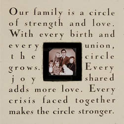 Our Family is a Circle of Strength - Picture Frames
