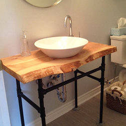 Live Edge Vanity Top - Vanity Tops And Side Splashes