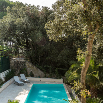 Maison D-Construction piscine et terrasse