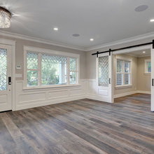 Wainscot and Barn Door