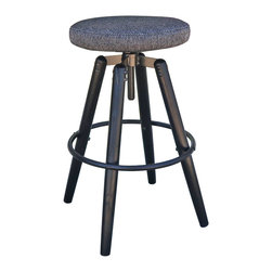 Subiaco Counter Stool in Black - Bar Stools And Counter Stools