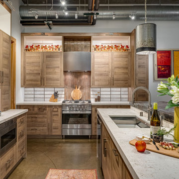 Warm Contemporary Kitchen | Minneapolis, MN | Sawhill
