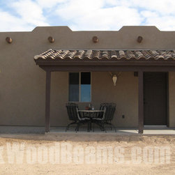 Exterior Design with Vigas - Home Decor