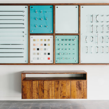 Large Display Case + Credenza