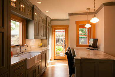 Home design - craftsman home design idea in Seattle