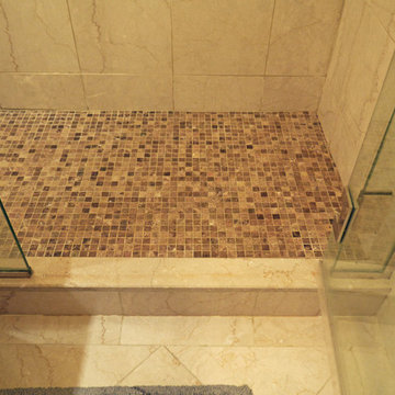 Contemporary Apartment Renovation Shower