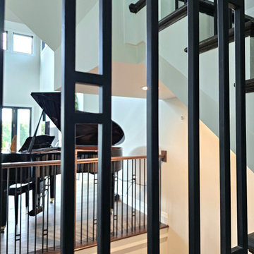 Project #109 | U-Shaped Stairs in Countryside Retreat