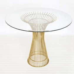 Worlds Away furniture: Powell Dining Table - Dining Tables