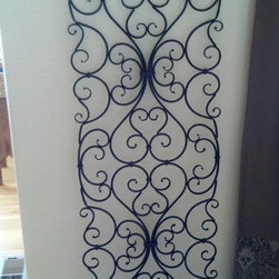 custom wrought iron frame - Products